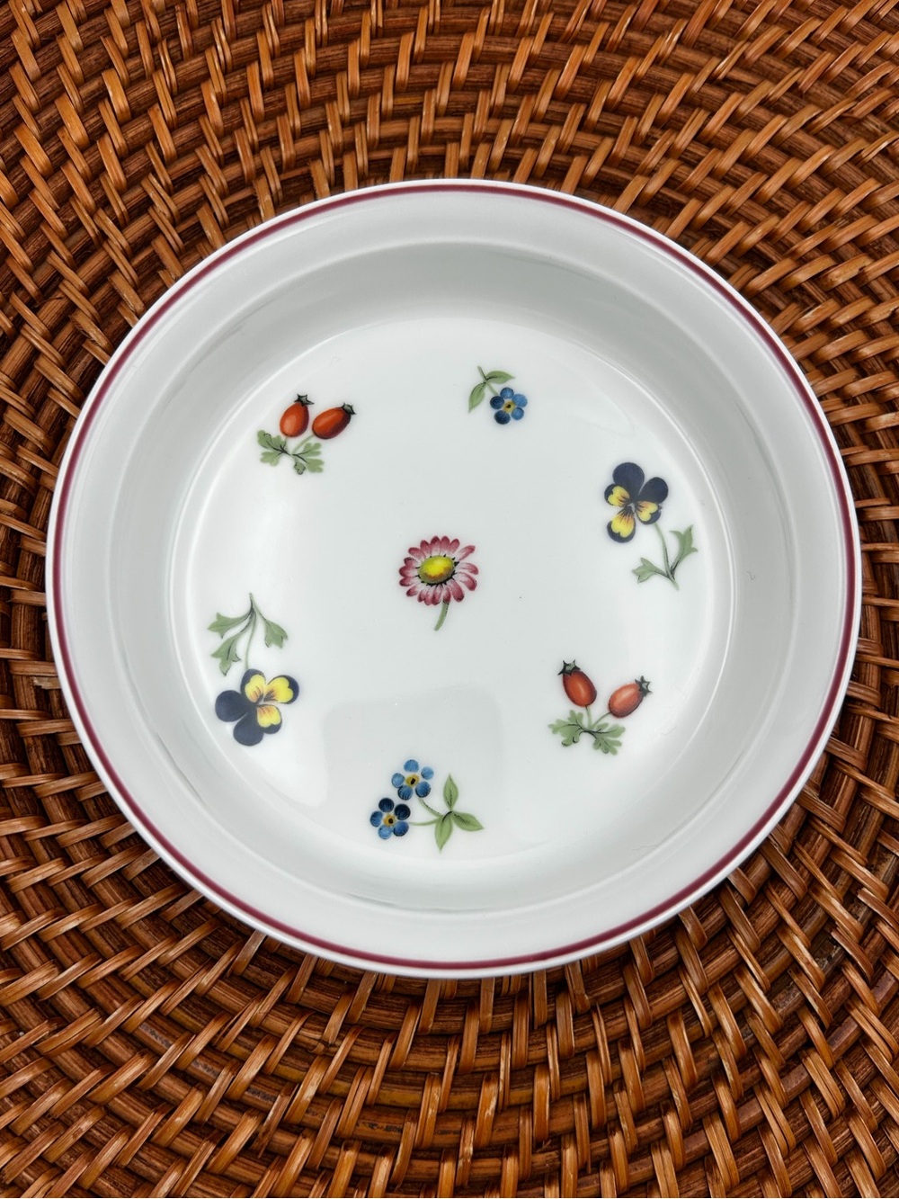 Villeroy & Boch Vilbofour PETITE FLEUR Quiche Dish 5" Oven to Table Luxembourg